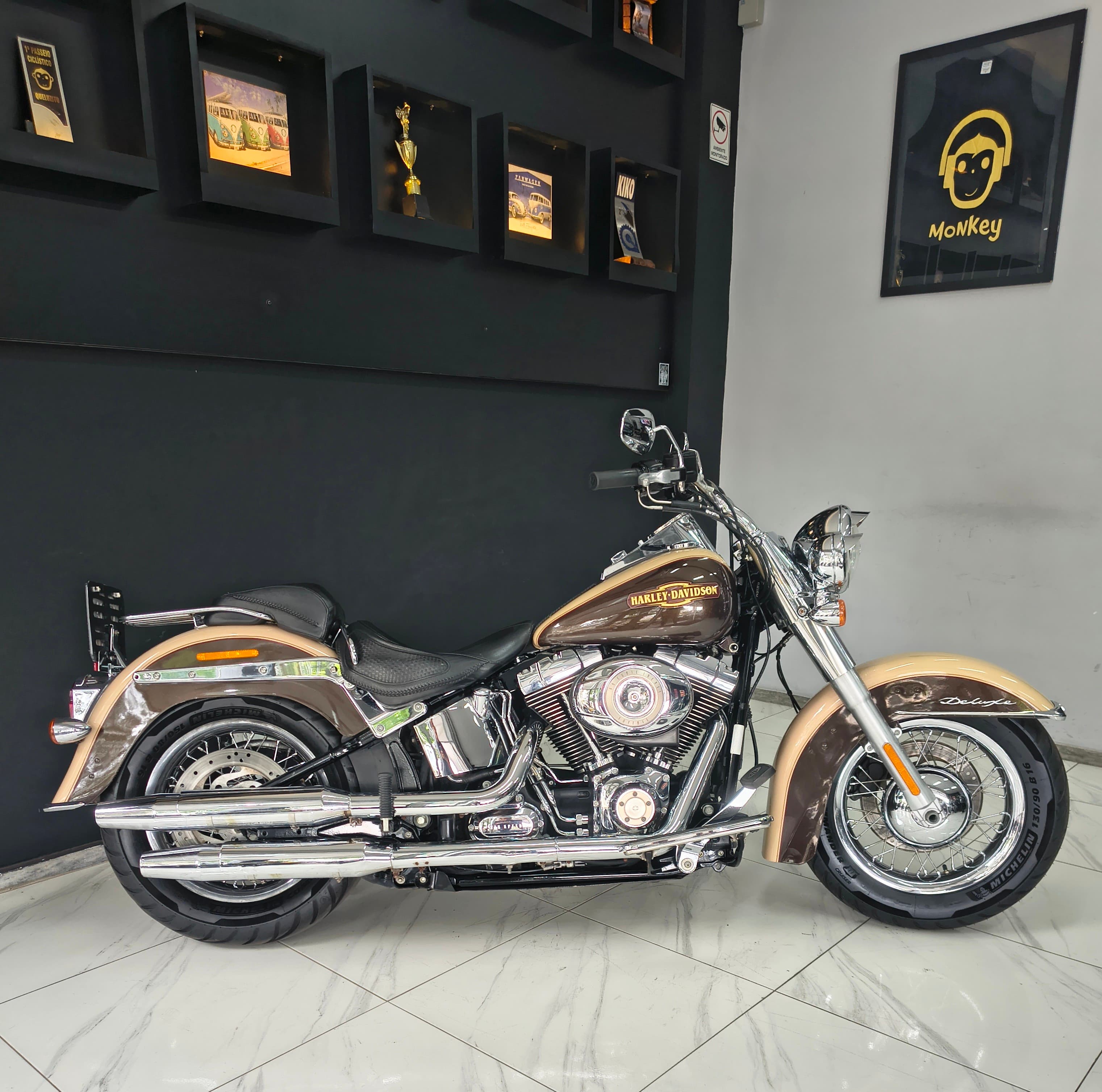 Harley Davidson  Softail Deluxe FLSTN  4
